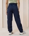 Shop Women's Blue Baggy Tapered Fit Jeans-Design