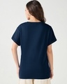 Shop Women's Blue Thug Jerry (TJL) Graphic Printed Boyfriend T-shirt-Design