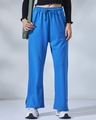 Shop Women's Blue Trackpants-Front