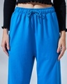 Shop Women's Blue Trackpants
