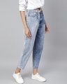 Shop Women's Blue Washed Jeans-Design