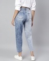 Shop Women's Blue Washed Jeans-Full