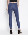 Shop Women's Blue Washed Slim Fit High Waist Jeggings-Design