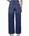 Shop Women's Blue Washed Straight Fit Jeans-Design