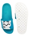 Shop Women's Blue Welcome Slippers & Flip Flops-Design