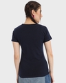 Shop Women's Blue Whatever Cat Graphic Printed T-shirt-Design