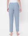 Shop Women's Blue & White All Over Printed Lounge Pants-Design