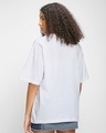 Shop Pack of 2 Women's Blue & White Oversized T-shirt