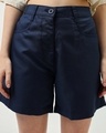 Shop Women's Blue Wide Shorts