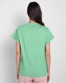 Shop Pack of 2 Women's Black & Green Boyfriend T-shirt