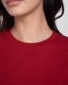 Shop Pack of 2 Women's Meteor Grey & Bold Red Boyfriend T-shirt