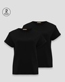 Shop Women's Boyfriend T-Shirt-Combo-Front