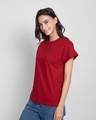 Shop Women's Boyfriend T-Shirt Combo Red-Design