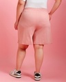 Shop Women's Bridal Rose Boyfriend Plus Size Shorts-Design