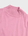 Shop Women's Bridal Rose High Neck Oversized Crop Sweater