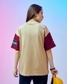 Shop Women's Brown Bugs Graphic Printed Oversized T-shirt-Design