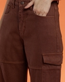 Shop Women's Brown Cargo Jeans