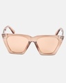 Shop Women's Brown Cateye Polarised Lens Sunglasses-Design