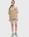 Shop Women's Brown Harry's House Graphic Printed Oversized T-shirt-Design