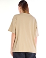 Shop Women's Brown Have Class Graphic Printed Oversized T-shirt-Full