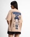 Shop Women's Brown Hinata Hyuga Graphic Printed Oversized T-shirt