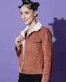 Shop Women's Brown Jacket-Design