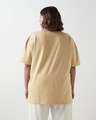Shop Women's Brown Mickey Jumps Graphic Printed Oversized Plus Size T-shirt-Design