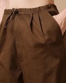 Shop Women's Brown Oversized Parachute Pants