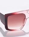 Shop Women's Brown Oversized Polarised Lens Sunglasses