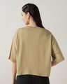 Shop Women's Brown Oversized Short Top-Design