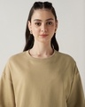 Shop Women's Brown Oversized Short Top
