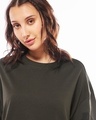 Shop Women's Brown Oversized T-shirt