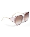 Shop Women's Brown Oversized UV Protected Lens Sunglasses-Design