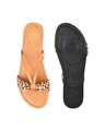Shop Women's Brown Own Me X Tryme Flats-Full