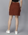 Shop Women's Brown Slim Fit Skirts-Design