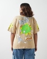 Shop Women's Brown Tom Graphic Printed Oversized Plus Size T-shirt-Design