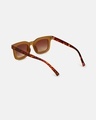 Shop Women's Brown Wayfarer Polarised Lens Sunglasses