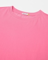 Shop Women's Bubble Pink Oversized T-shirt