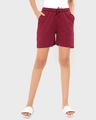 Shop Women's Cabernet Regular Shorts-Front