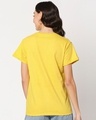 Shop Women's Ceylon Yellow Boyfriend T-shirt-Full
