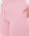 Shop Women's Cheeky Pink Plus Size Joggers