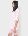 Shop Women's Cheeky Pink Tie & Dye Oversized T-shirt-Design