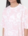Shop Women's Cheeky Pink Tie & Dye Oversized T-shirt