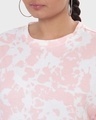 Shop Women's Cheeky Pink Tie & Dye Plus Size Oversized Dress