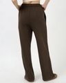 Shop Women's Chocolate Brown Track Pants-Design