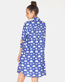 Shop Women's Clouds Nightdress Blue-Full