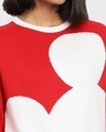 Shop Women's Color Block Flat Knit Sweater