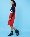Shop Women's Color Block Pop Art Mickey Oversized Dress-Full
