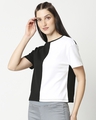 Shop Women's Color Block Rib T-Shirt-Design