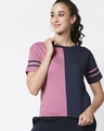 Shop Women's Color Block T-Shirt-Front